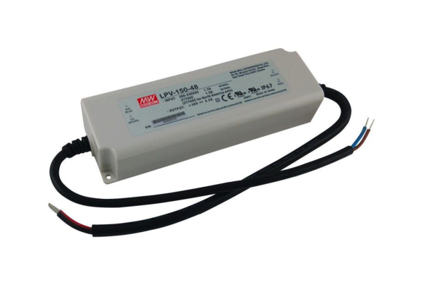 Блок живлення 48В 150Вт 3,2А LPV-150-48 IP67 пластик лонг